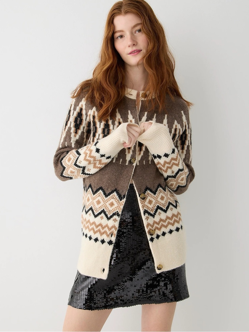 J. Crew Fair Isle Cardigan